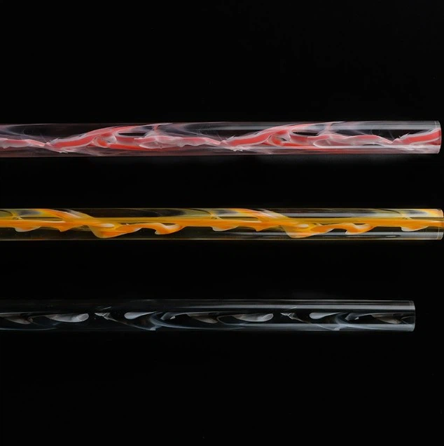 Custom Marble Acrylic Rod high quality